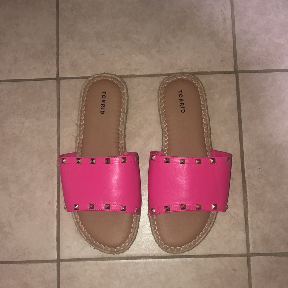 Torrid Slides, Size: Us 11ww, Color: Pink - image 3
